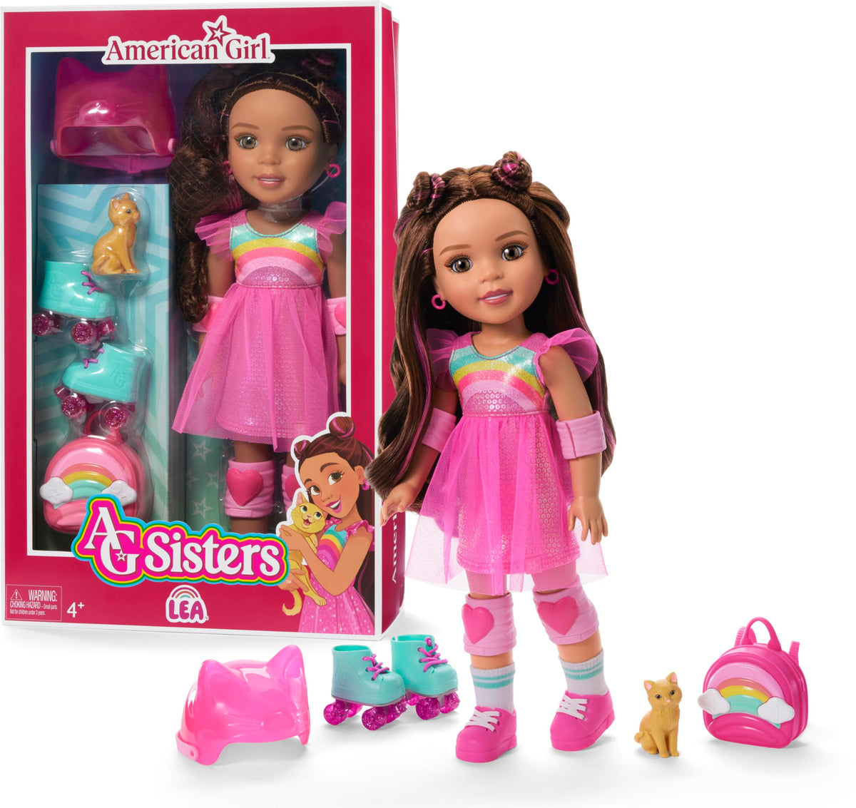 American Girl Lea doll with hazel eyes sparks imaginative storytelling for ages 4 and up