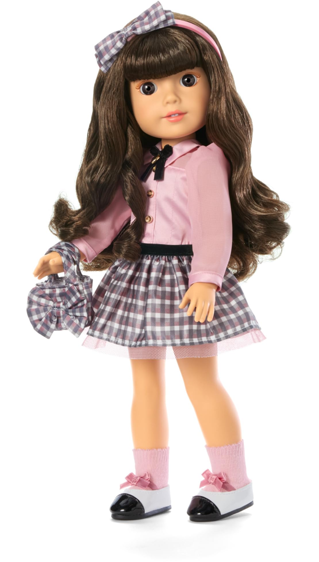 American Girl Samantha Modern Era doll face mold with unique paint for lifelike expression.