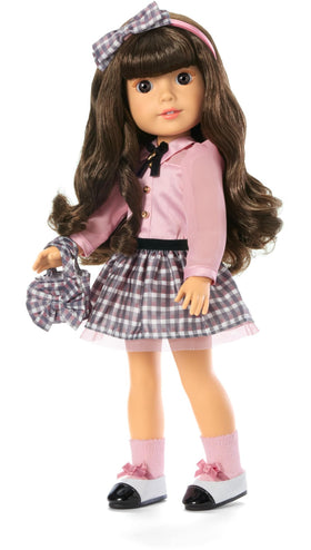 American Girl Samantha Modern Era doll face mold with unique paint for lifelike expression.