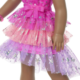 American Girl Sisters Glitz & Glam glitter boots add sparkle for dress-up moments.