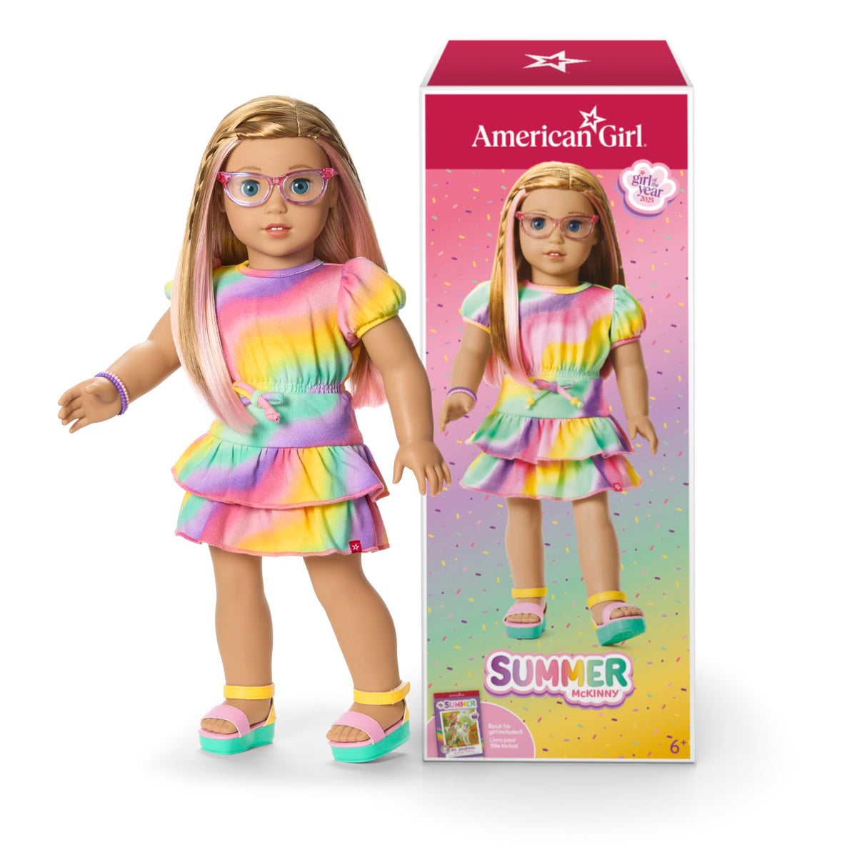 American Girl Summer McKinny 18 inch doll sparks imaginative play.