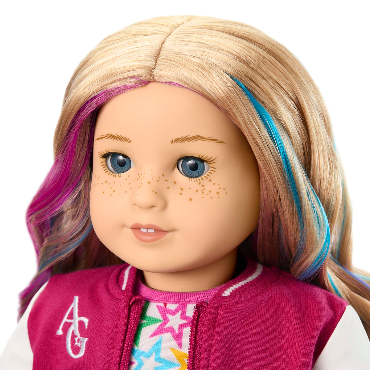 American Girl Truly Me 18-inch #110 light skin with freckles for realistic dressing