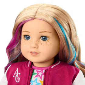 American Girl Truly Me 18-inch #110 light skin with freckles for realistic dressing