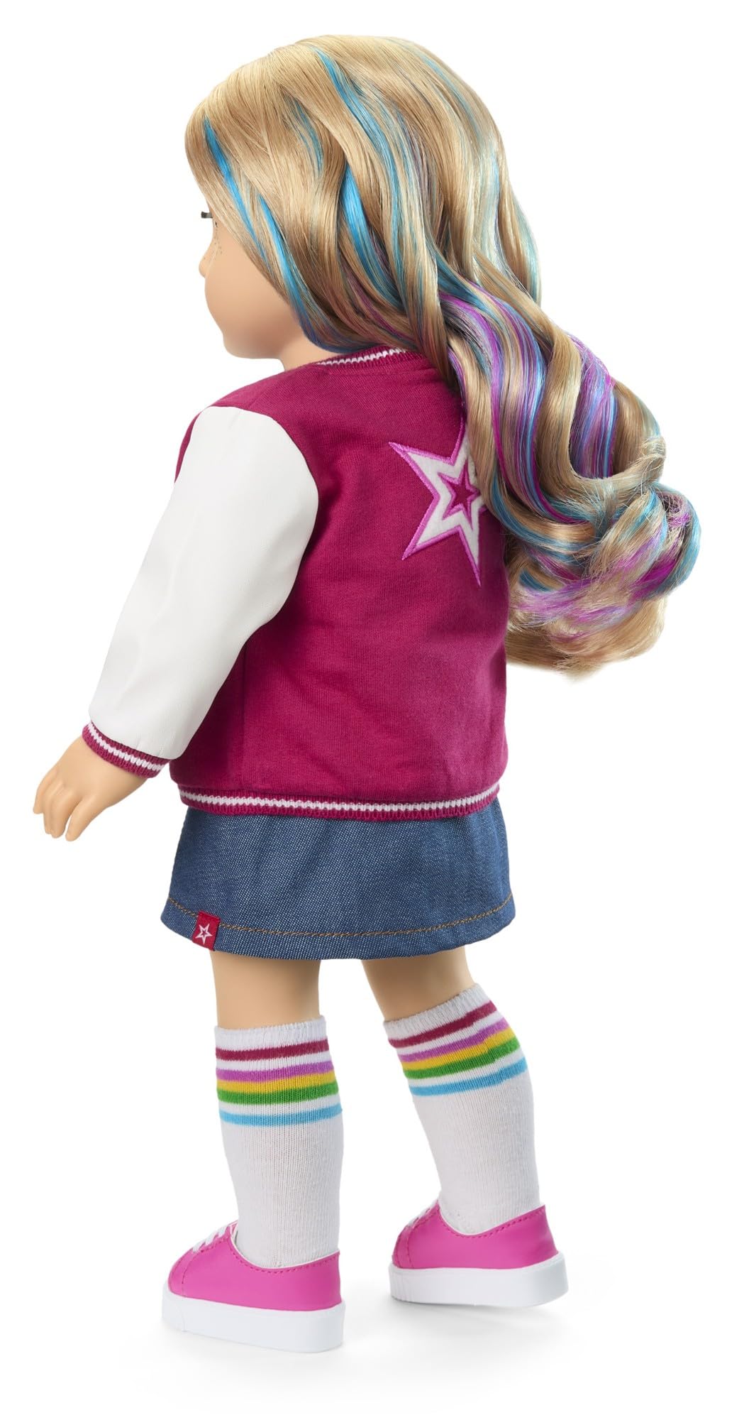 American Girl Truly Me 18-inch #110 pink sneakers complete looks
