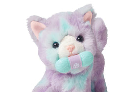 American Girl Truly Me Purrpley Pink Kittycat box transforms into a pet house for naps.