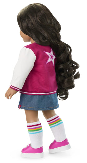 American Girl Truly Me pink sneakers complete everyday looks for the doll