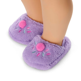 American Girl Truly Me 18in pink terry hair tie for tidy hair days.