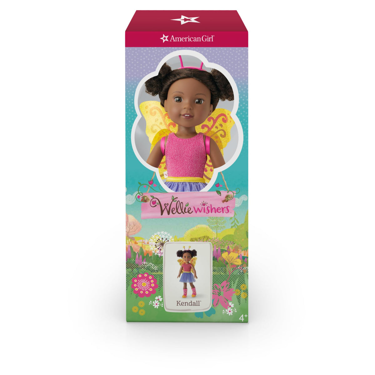 Kendall curly hair in pigtails inspires imaginative storytelling