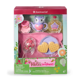 American Girl WellieWishers maple-leaf syrup bottle for toppings