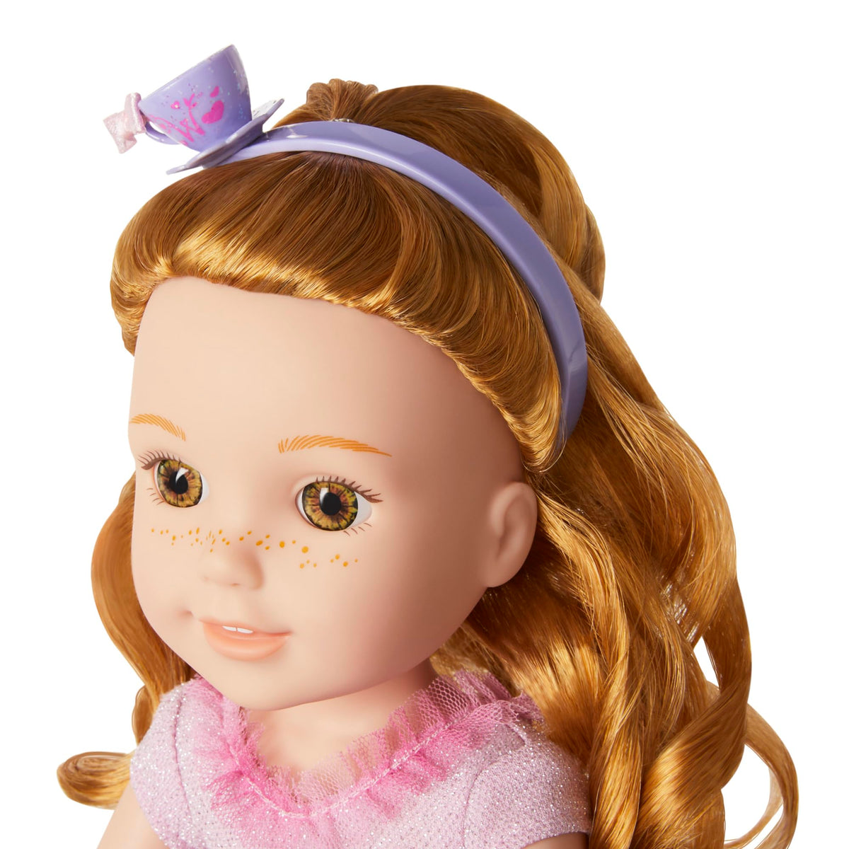 American Girl WellieWishers teacup and saucer headband for royal flair