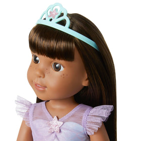 American Girl WellieWishers tiara headband starfish center, charming accessory for pretend play.