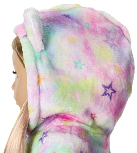 Pastel rainbow pattern adds playful style to American Girl doll nightwear