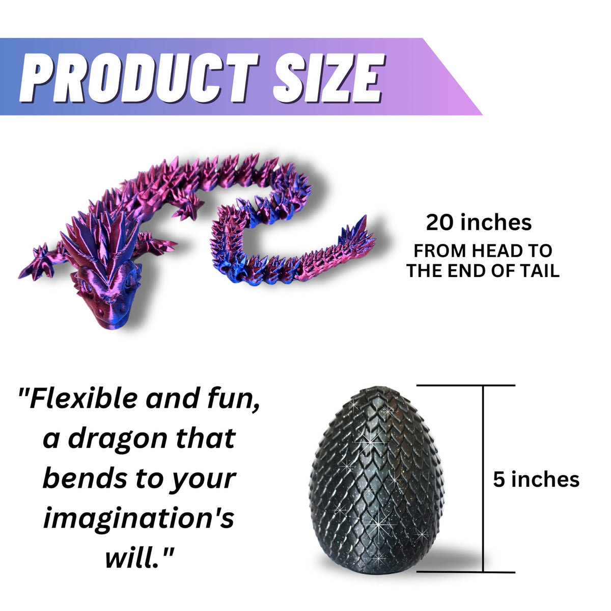 Amerimaker dragon in action highlights color-changing design and dynamic visuals.