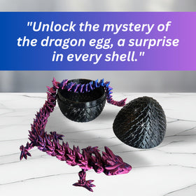 Amerimaker dragon on display stand emphasizes premium craftsmanship and collectible appeal.