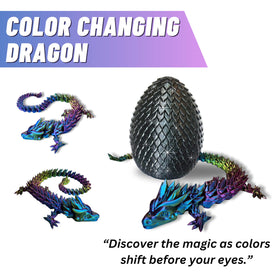 Amerimaker articulated-dragon-closeup showcasing precise joints.