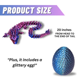 Amerimaker color-changing dragon design with eye-catching shifts