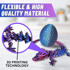 Amerimaker desk-display dragon adds refined desktop decoration