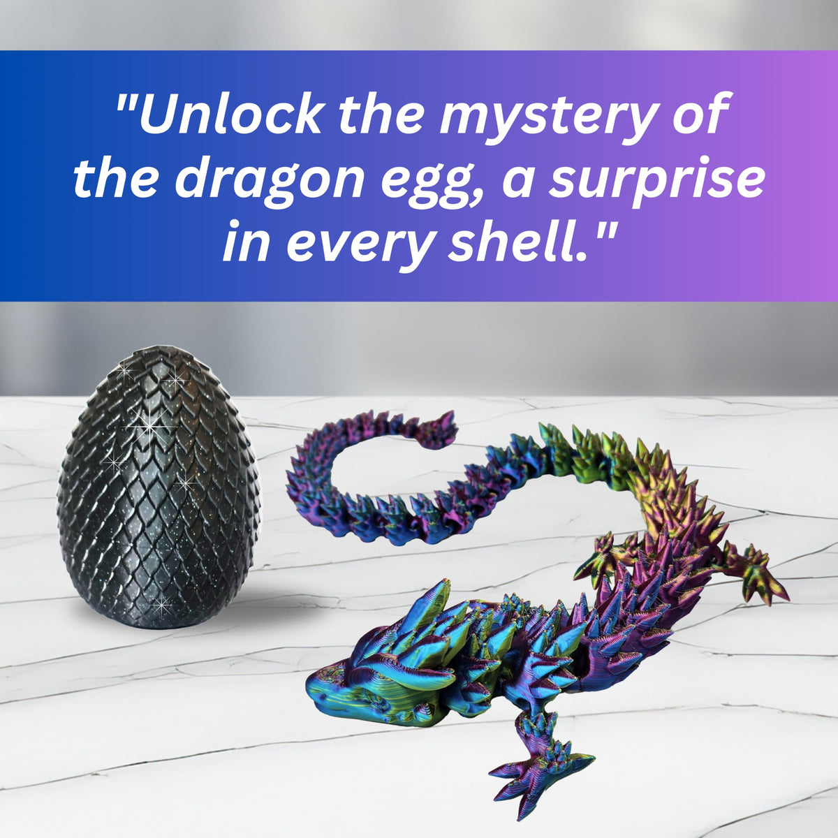 Amerimaker detailed-dragon-scale design invites imaginative adventures.