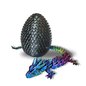 Amerimaker dragon-egg-surprise on desk for imaginative play.