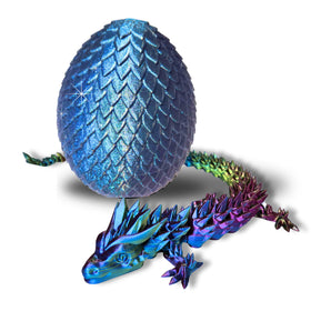 Amerimaker dragon fully articulated for dynamic posing and play.