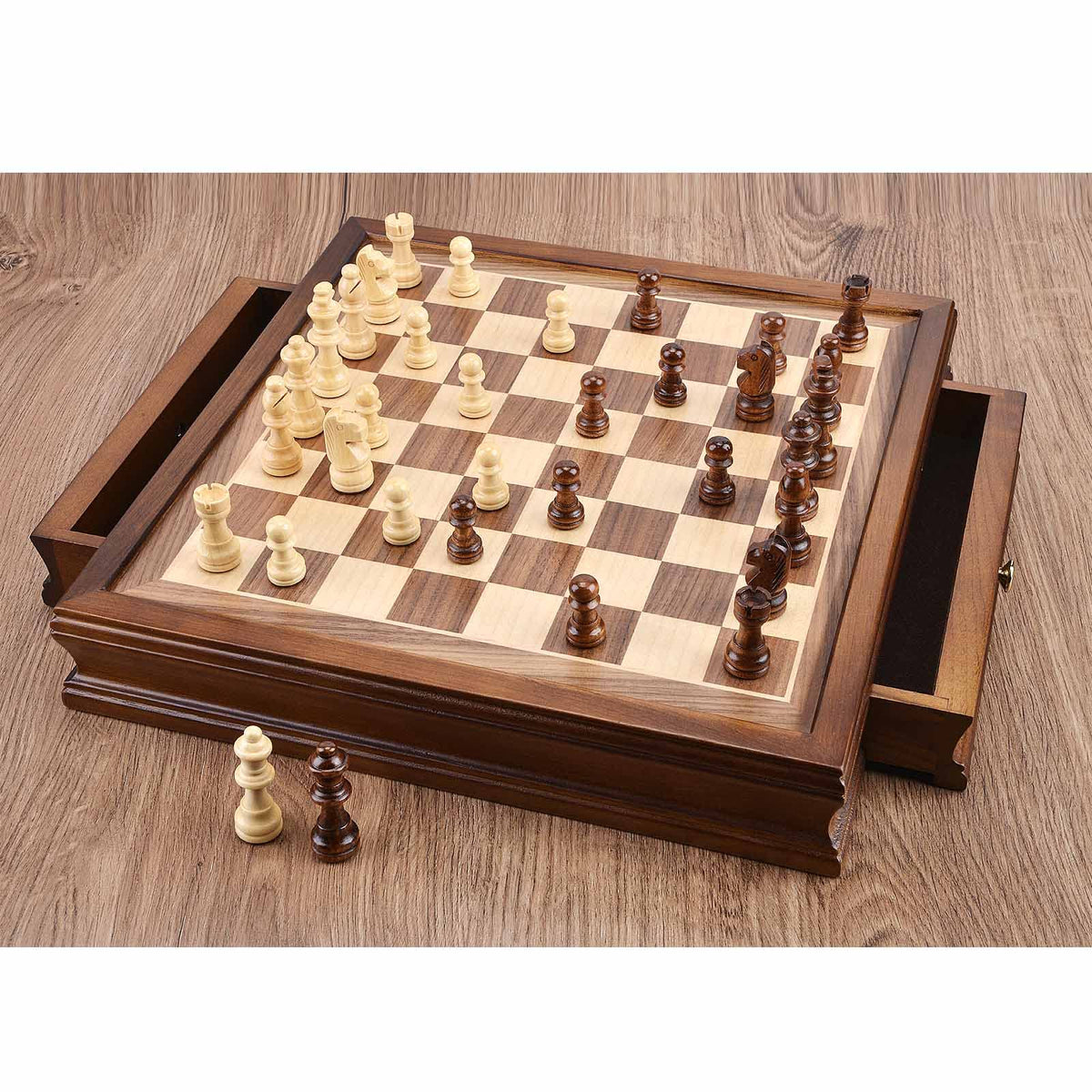 AMEROUS outdoor ready chess play for picnics and parks