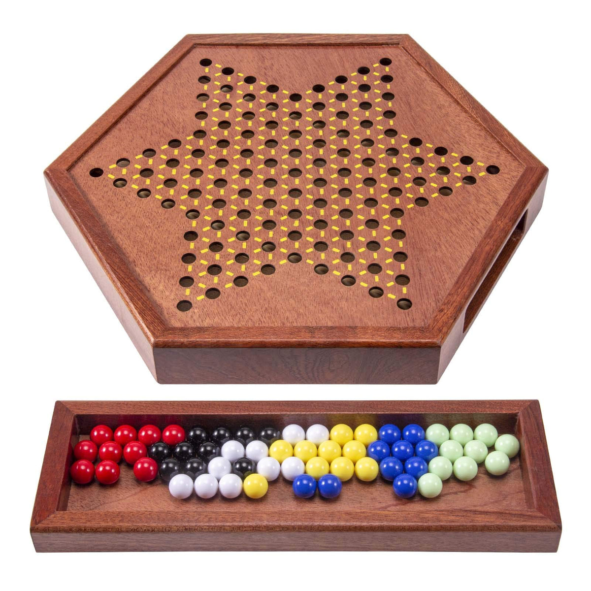 AMEROUS 12.5 inch board provides a larger playing surface for family play.