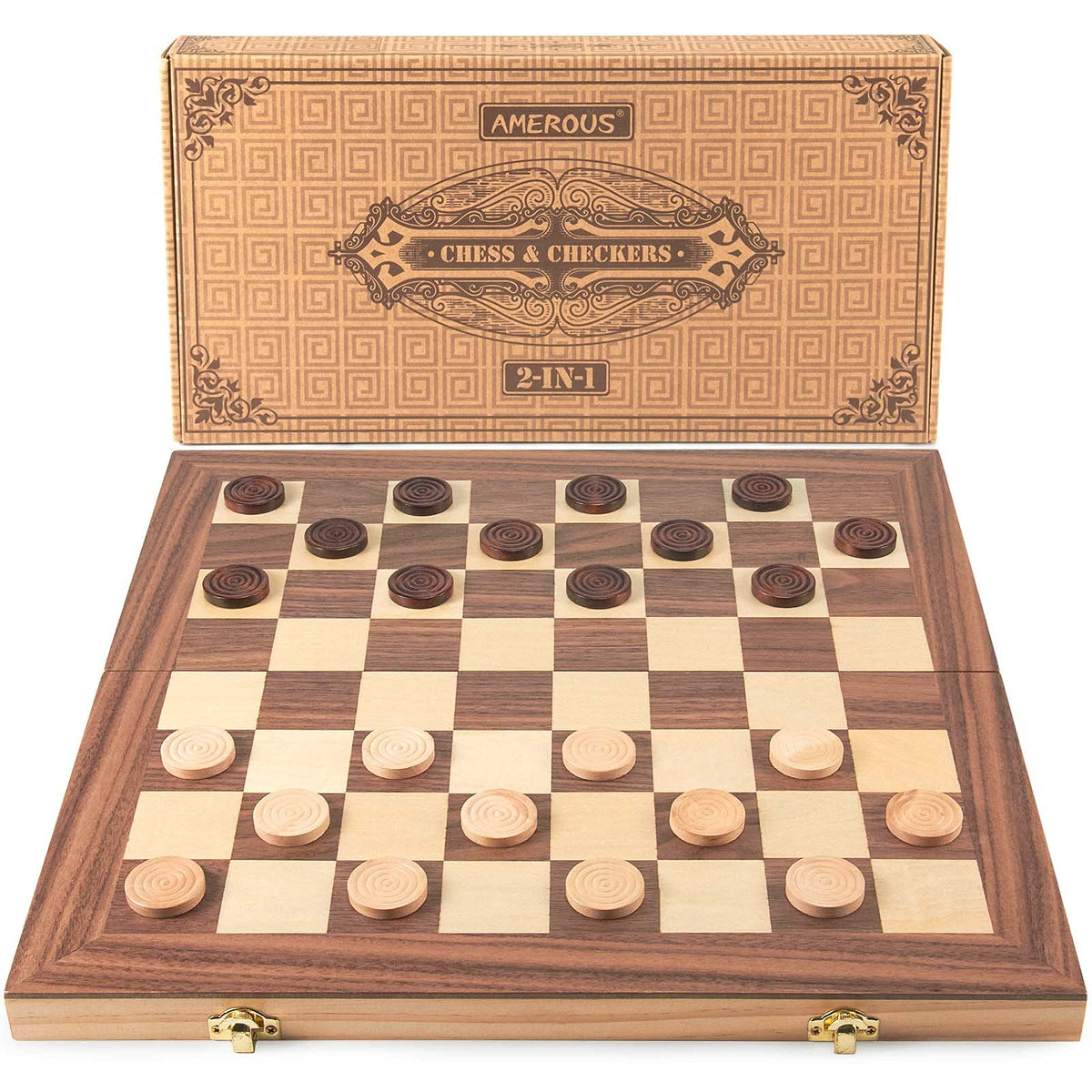 AMEROUS board with built-in storage compartment