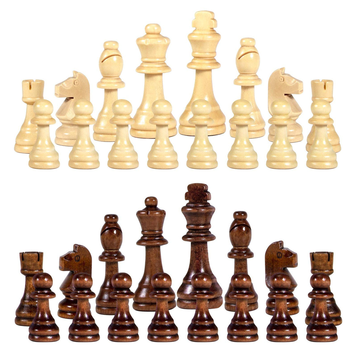 AMEROUS smooth-touch wooden pieces for comfortable handling.