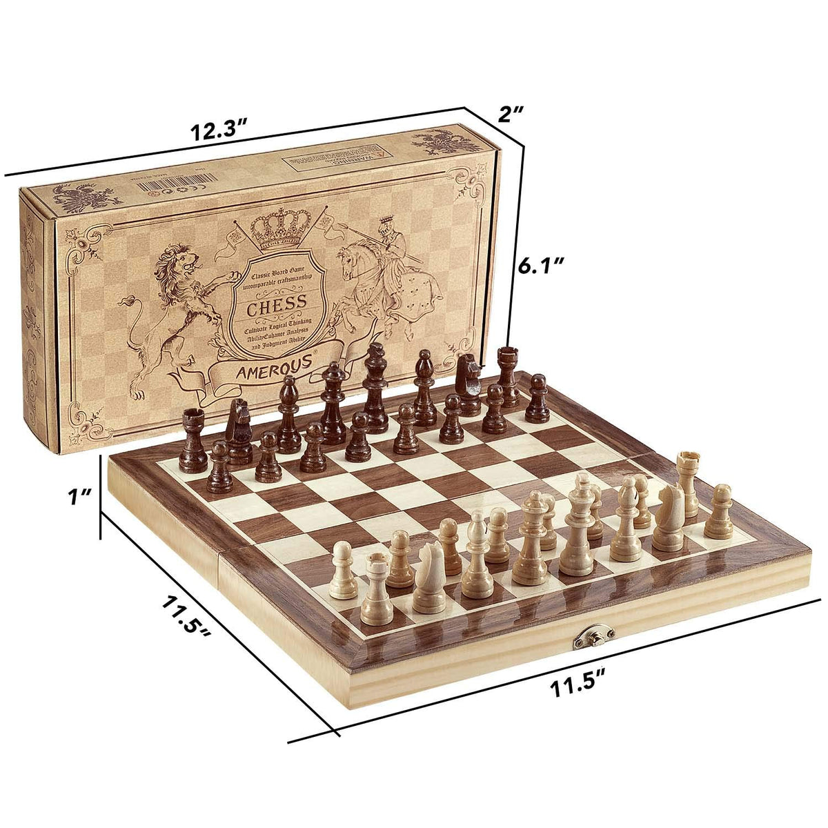 Amerous pieces feature anti scratch bottoms to protect the board.