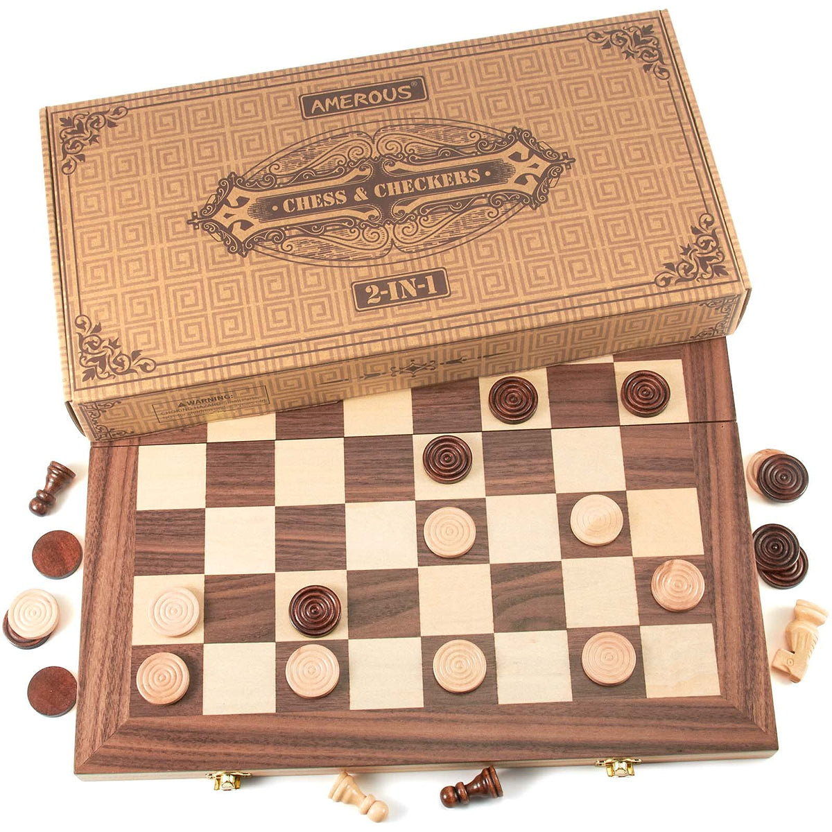 AMEROUS two extra queens included for pawn promotion