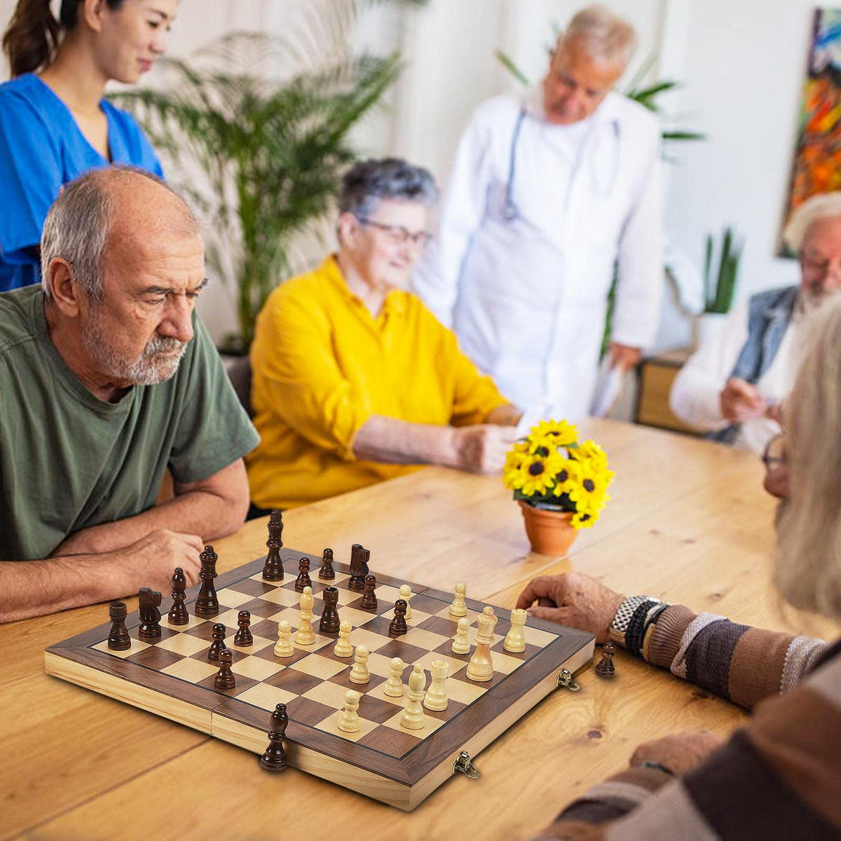AMEROUS family game night use supports indoor or outdoor entertainment