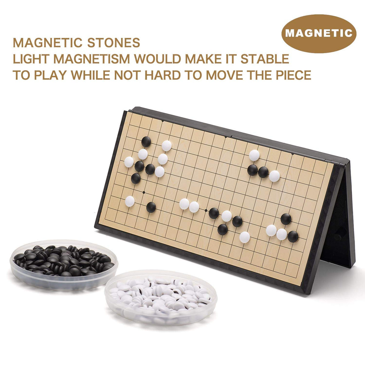 AMEROUS instruction manual helps beginners learn Weiqi rules.