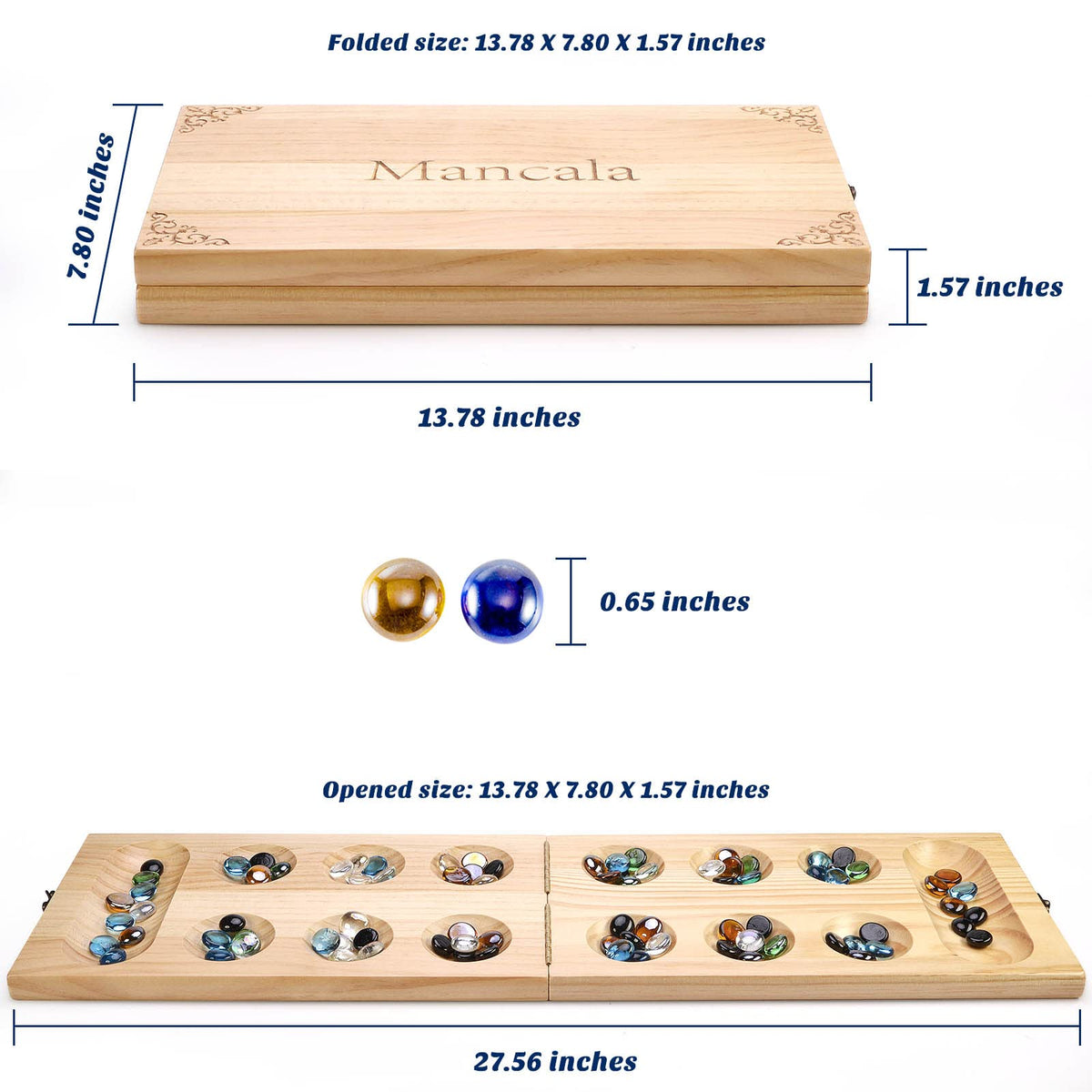 AMEROUS replacement stones ensure uninterrupted play