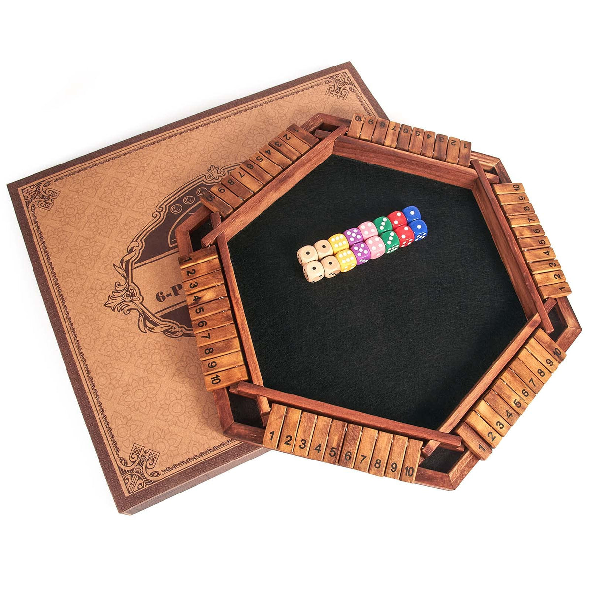 AMEROUS family game night with multiple players encourages sharing.