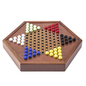 AMEROUS 60 acrylic marbles in six colors for engaging multiplayer rounds.