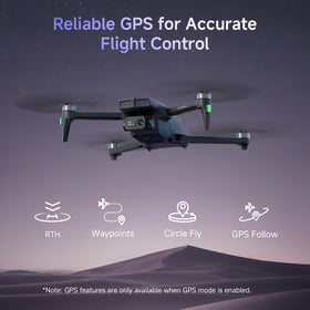 Two 3000mAh batteries enabling up to 50 minutes of flight.