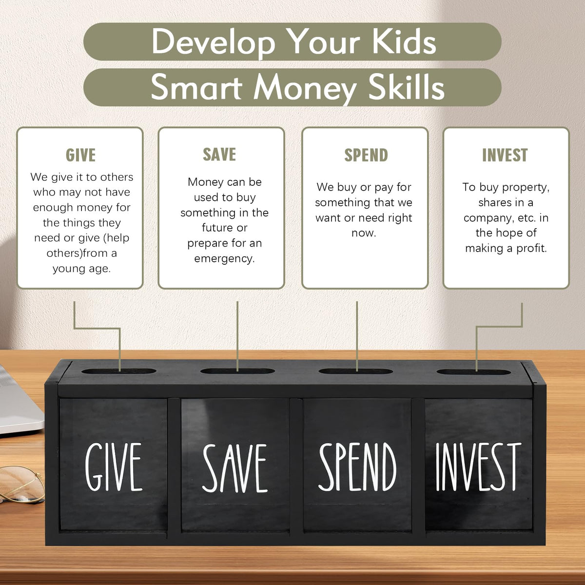 Ameuphercy living-room decor piggy bank blends with home design