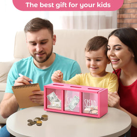 Ameuphercy gift-ready saving box suitable for birthdays and holidays.
