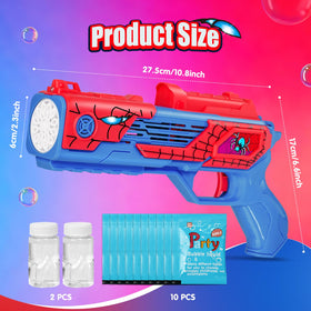 Amiabling kids outdoor play bubble gun enables park and party fun