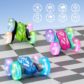 Amicool RC car dual motors delivering strong speed and smooth control.