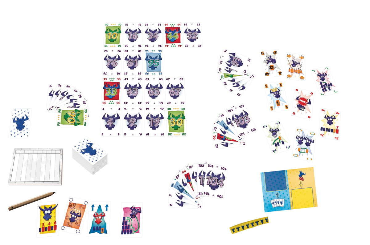 AMIGO 6 Nimmt! 30 Years components include cards and tray