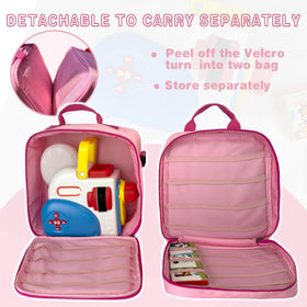 Amiumuca elastic straps secure story books for quick organization.