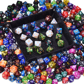 Amiven acrylic dice deliver durable, reliable use for regular gaming nights.