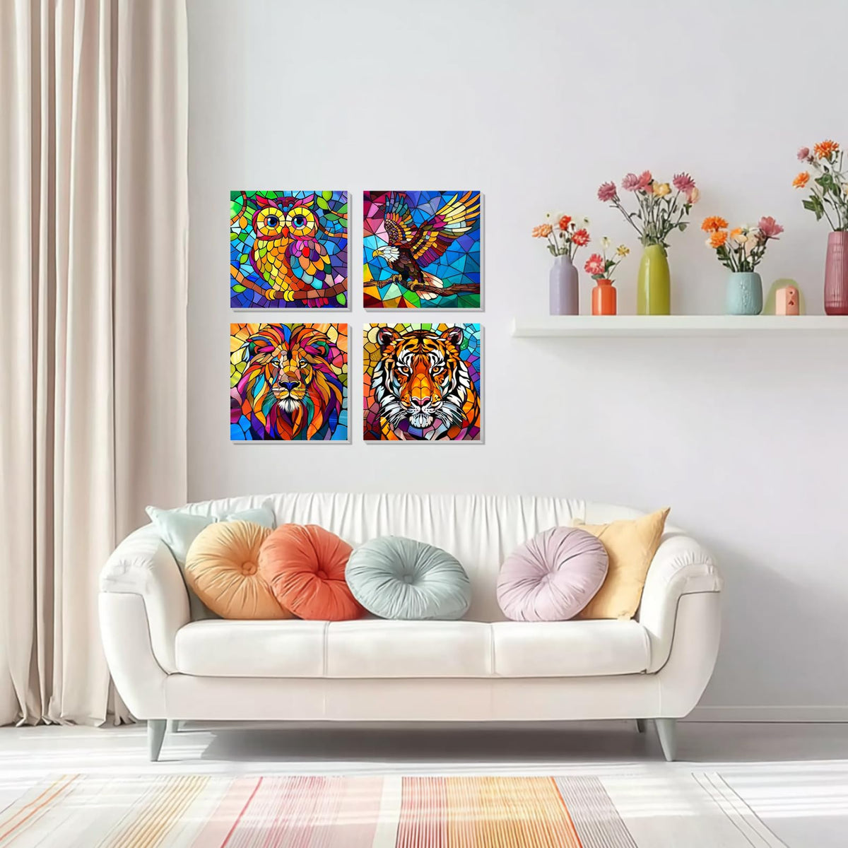 amlivo kids animal designs paint by numbers designs spark imagination