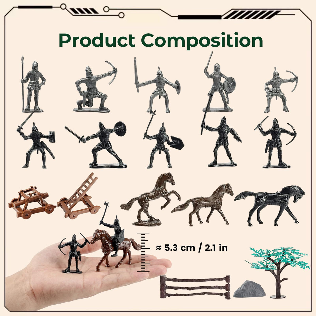 AMOR PRESENT battlefield diorama setup promotes creative play at home