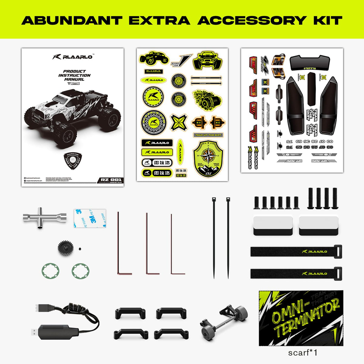 AMORIL 1/10 RTR brushless complete model emphasizing scale realism