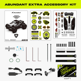 AMORIL 1/10 RTR brushless complete model emphasizing scale realism