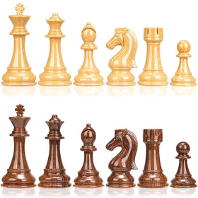 Amorous complete set on board, compatible with standard tournament boards.
