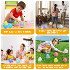 Amoyasite spin tops with wind-and-press action for little hands during parties.