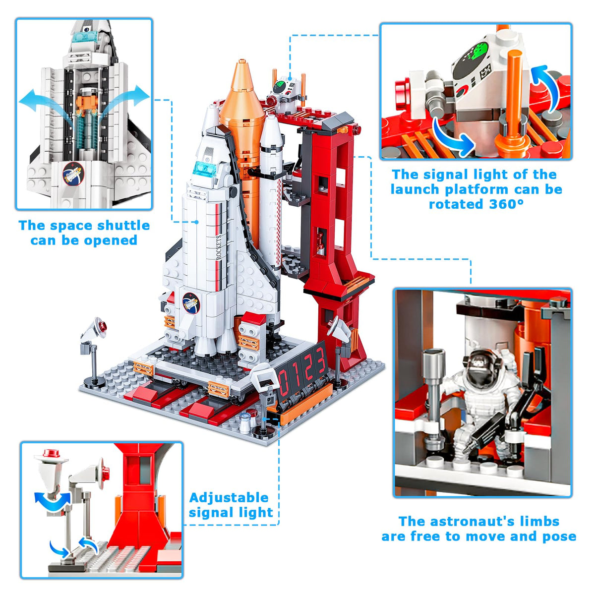 Amoyasite instruction book and stickers guide assembly and personalization.